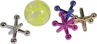 Metallic Jack &amp; Balls(Party Favours)