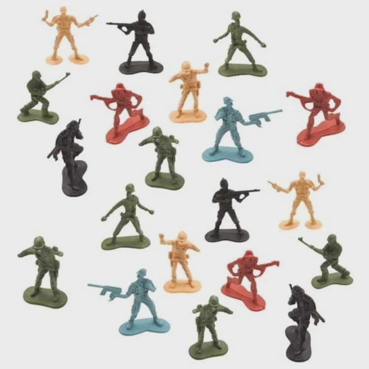 8pcs Assorted Soldier Men (Party Favours)