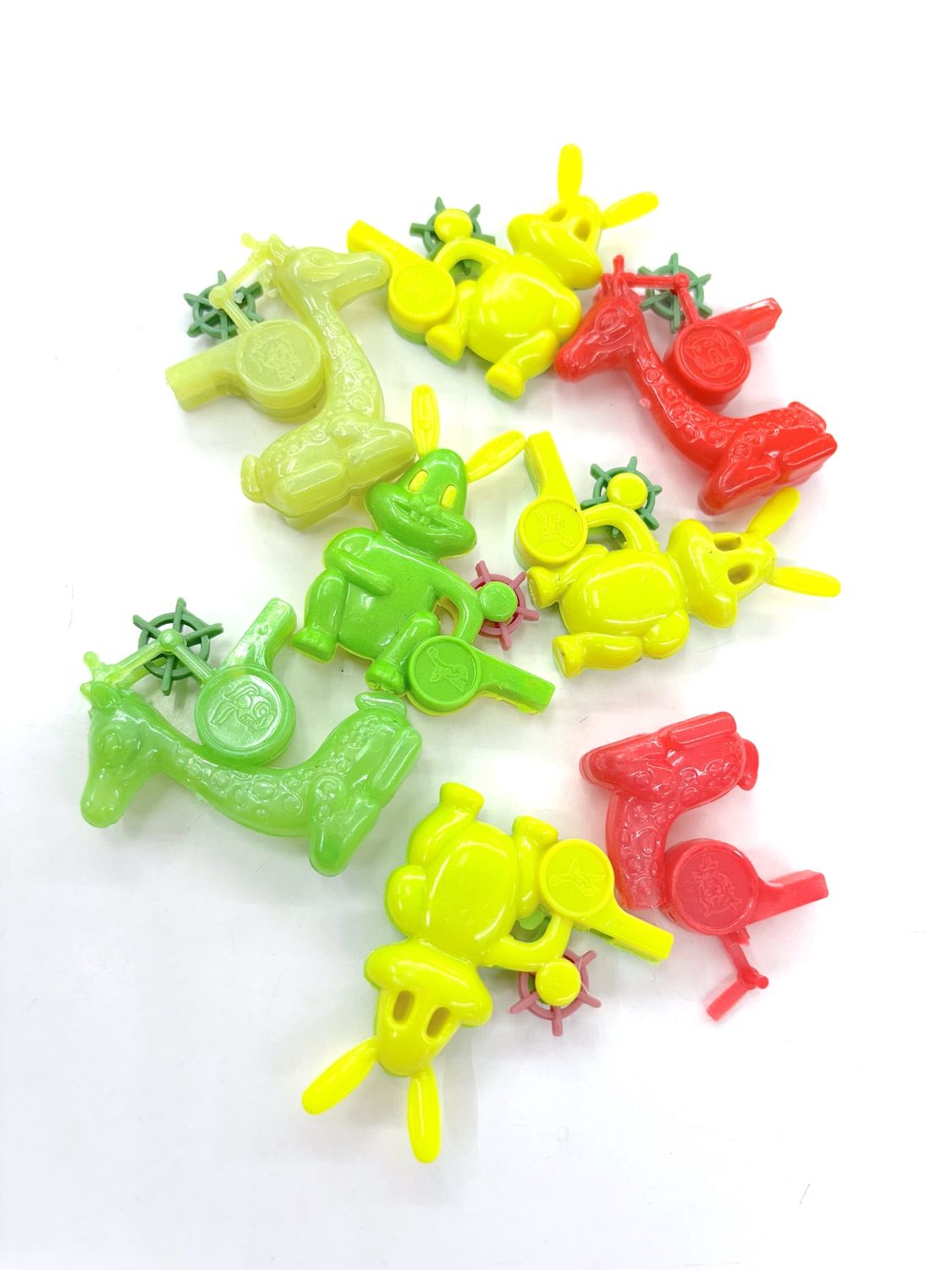 8 Assorted Animal &amp; Rabbit Whistles(Party Favours)