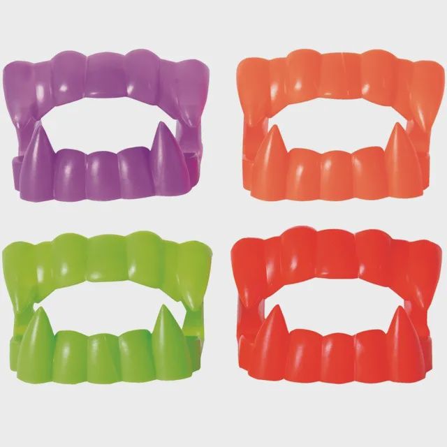 12pcs Neon Vampire Teeth(Party Favours)