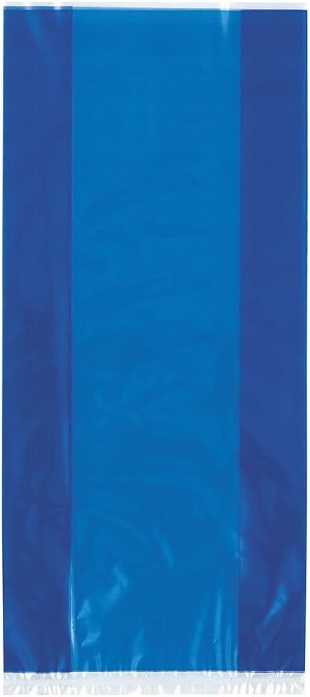 30pcs Dark Blue Gift Bags with Twist Ties