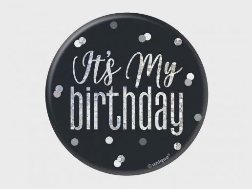 It&#39;s My Birthday Button Badge