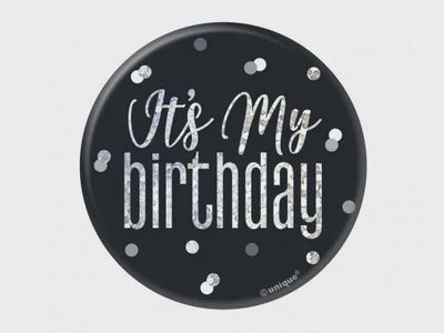 It&#39;s My Birthday Button Badge