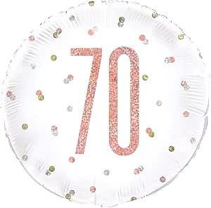 18&quot; #70 Rose Gold Foil Balloon (Helium)