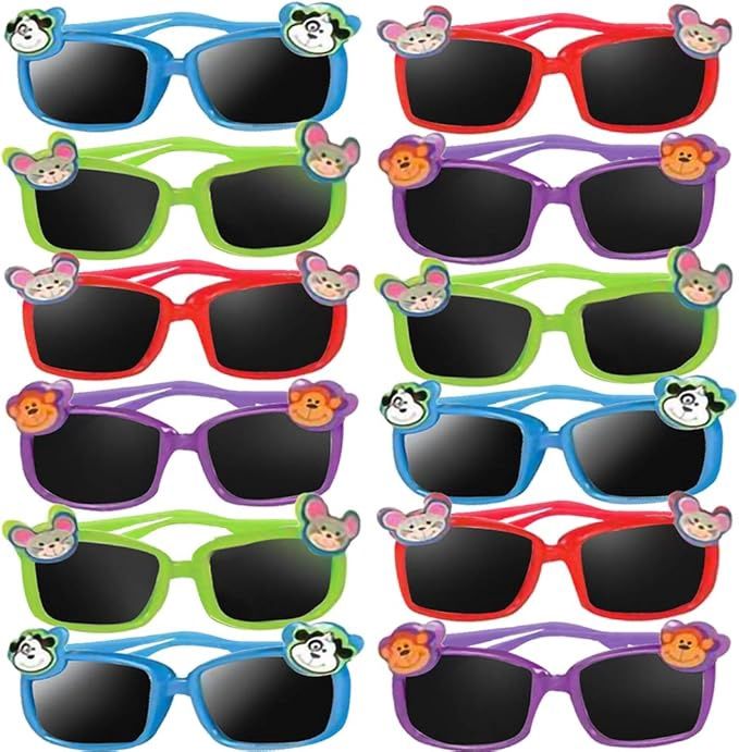 12pcs Kiddies Animal Sunglasses(Party Favours)