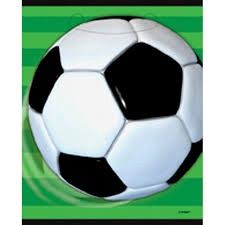 8pcs 3D Soccer Loot Bags