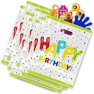 8pcs Happy Balloon Birthday Party Lootbags
