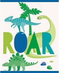 8pcs Blue &amp; Green Dinosaur Lootbags