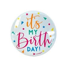 It&#39;s My Birthday Star Button Badge