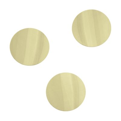 2oz Gold Foil Round Confetti