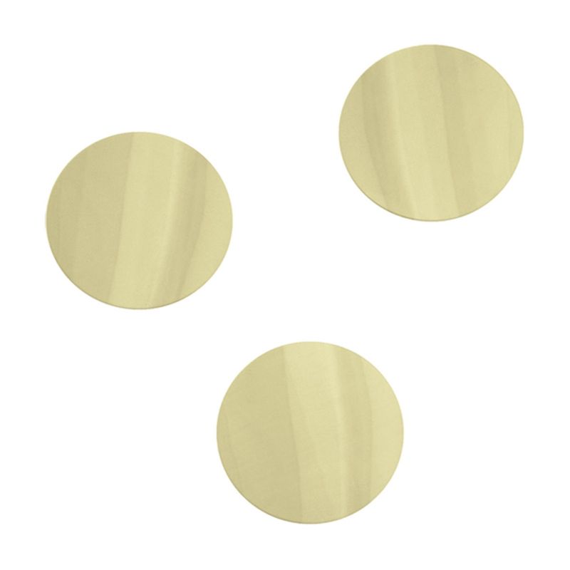 2oz Gold Foil Round Confetti