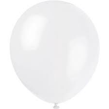 10pcs 12&quot; White Balloons