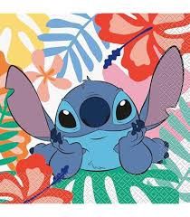 16pcs Disney Stitch Luncheon Napkins