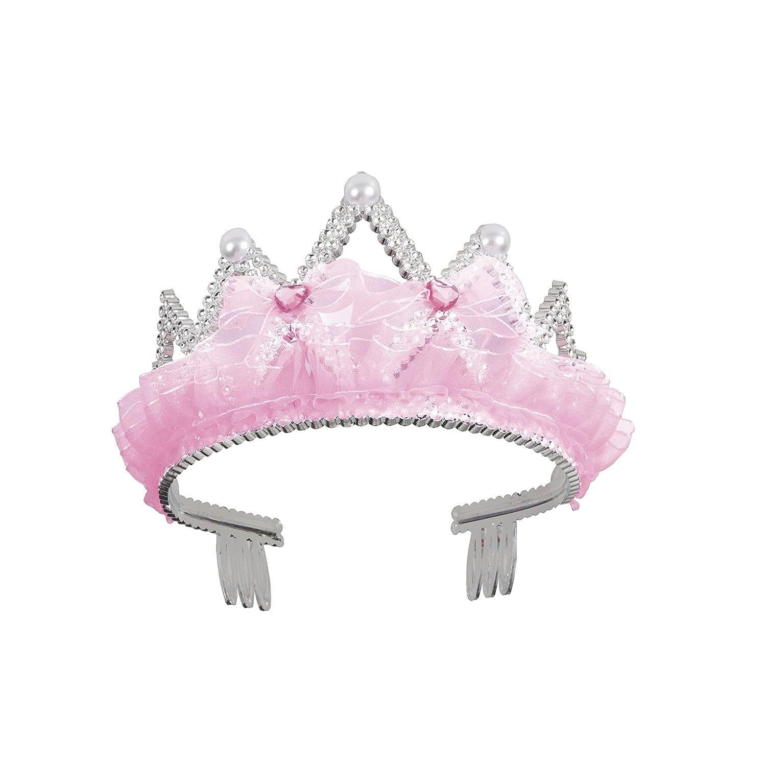 Pink ribbon tiara
