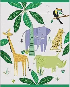 8pcs Animal Safari Lootbags