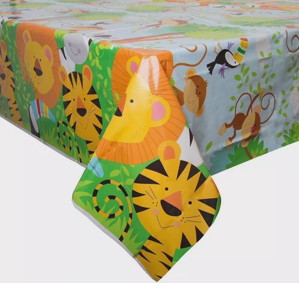 Animal Safari Tablecover 54&quot;x108&quot;
