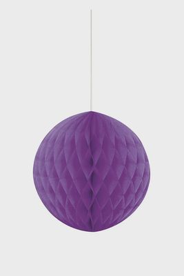 8&quot; Purple Honeycomb Ball Hanging Decorations