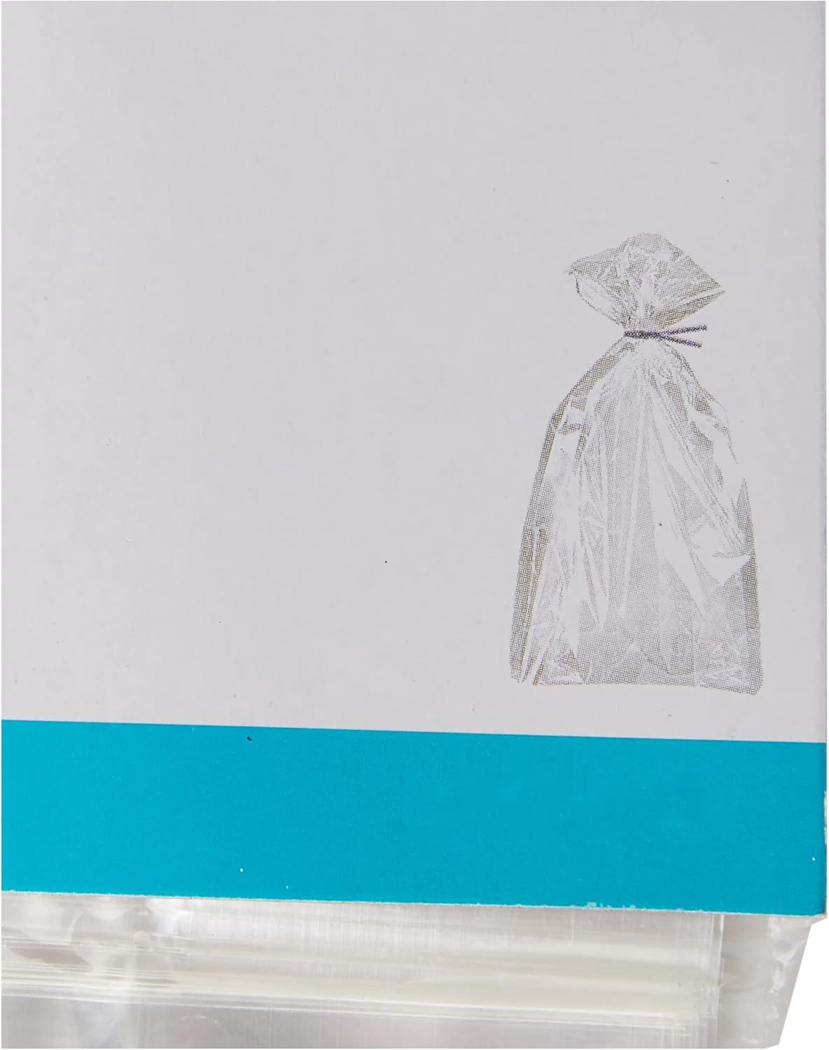 30pcs Clear Gift Bags with Twist Ties