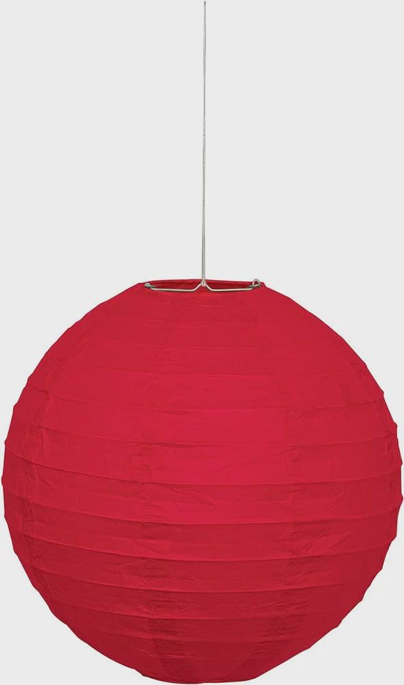 10&quot; Red Paper Lantern Hanging Decorations
