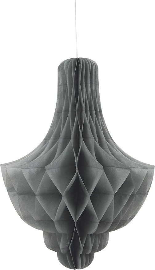 14&quot; Silver Honeycomb Chandelier Hanging Decorations