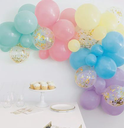 Pastel Color Balloon Arch Kit
