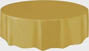 84&quot; Round Tablecover (Gold)