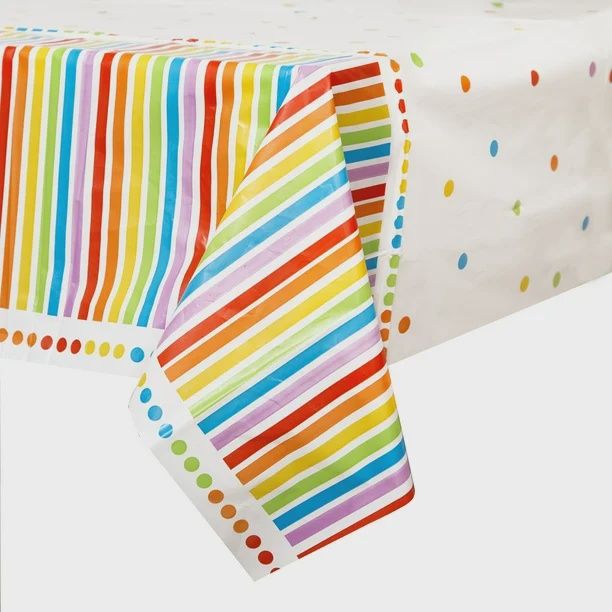 Rainbow Birthday Tablecover