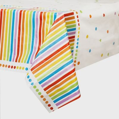 Rainbow Birthday Tablecover