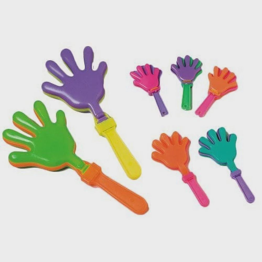 4pcs 7.5&quot; Hand Clapper (Party Favours)