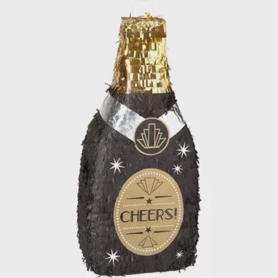 Champagne Bottle Pop Out Piñata