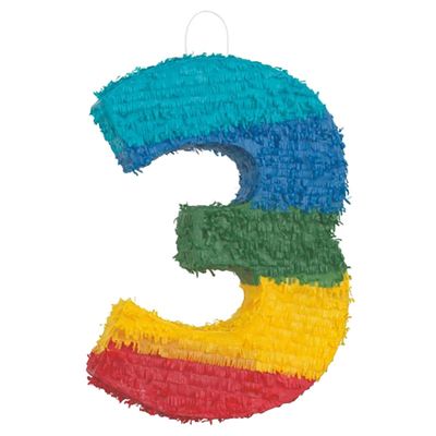 Number 3 Piñata
