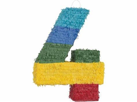 Number 4 Piñata
