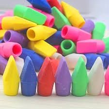 12pcs Pencil Top Erasers (Party Favours)