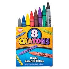 2pcs 8pcs Crayons (Party Favours)