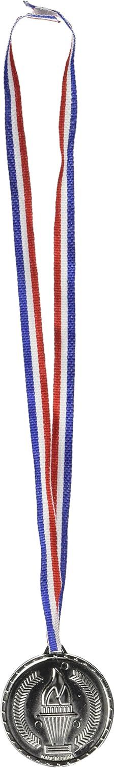 12pcs Silver Medals(2&quot;x2&quot;)