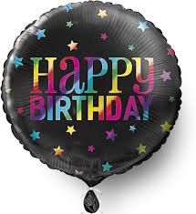 18&quot; Rainbow Happy Birthday Foil Balloon