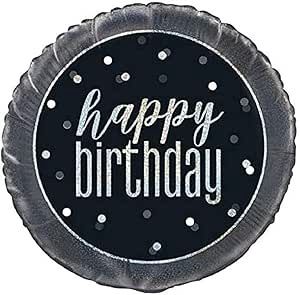 18&quot; Glitz Happy Birthday Foil Balloon