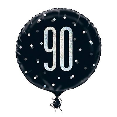 18&quot; #90 Silver Foil Balloon (Helium)