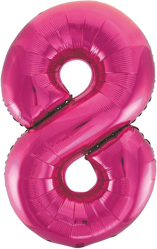 34&quot; #8 Hot Pink Balloon (Helium)