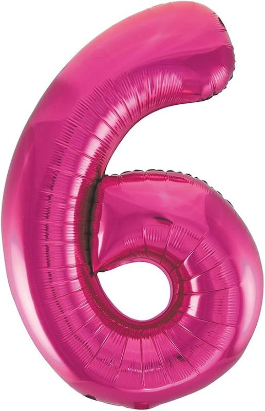 34&quot; #6 Hot Pink Balloon (Helium)