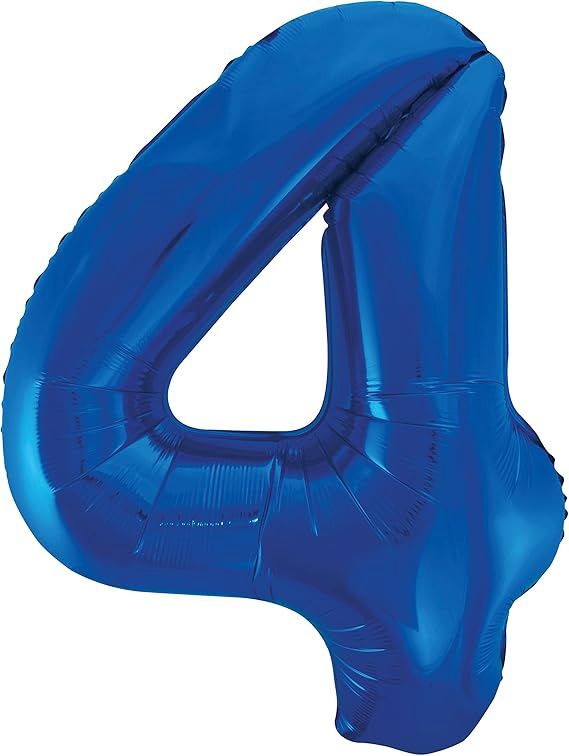 34&quot; #4 Royal Blue Balloon (Helium)