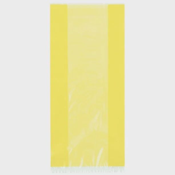 30pcs Yellow Gift Bags with Ties