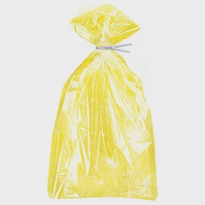 30pcs Yellow Gift Bags with Ties