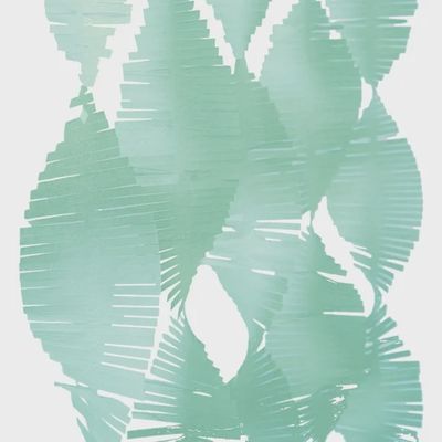 9ft Mint Fringe Garland Hanging Decorations