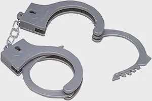 11&quot; Plastic Handcuffs (Party Favours)