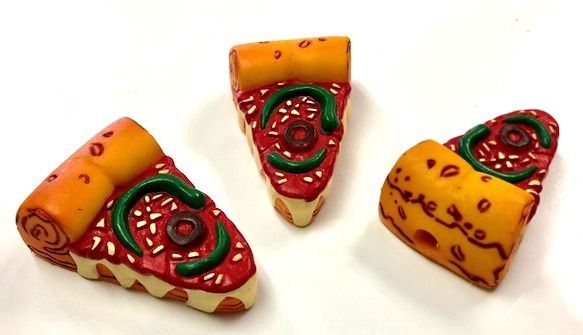3pcs Pizza Shaped Sharpeners(Party Favours)