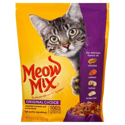 1lb Meow Mix Original Cat Food