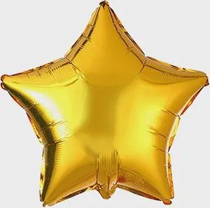 18&quot; Star Balloon (Gold)