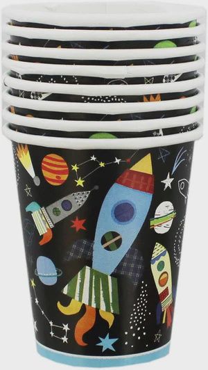 8 Outer Space  9 oz. Cups