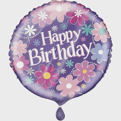 18&quot; Birthday Blossom Foil Balloon